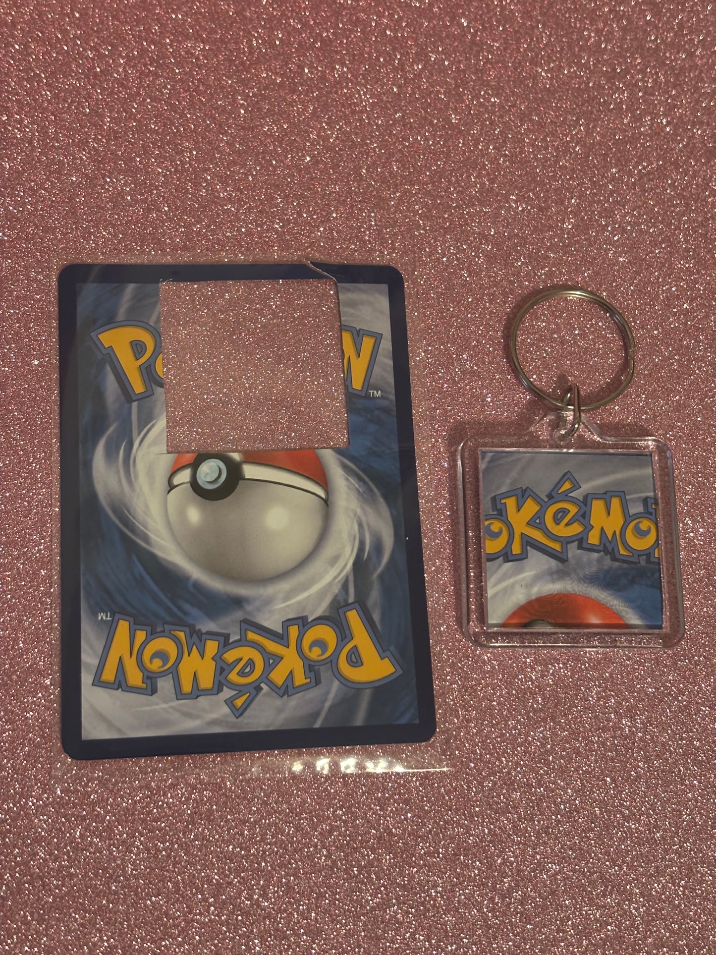 Vaporeon Collecta-Chain Square Keychain