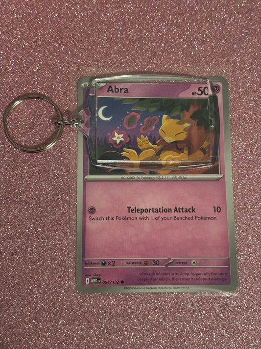 Abra Collecta-Chain Rectangle Keychain