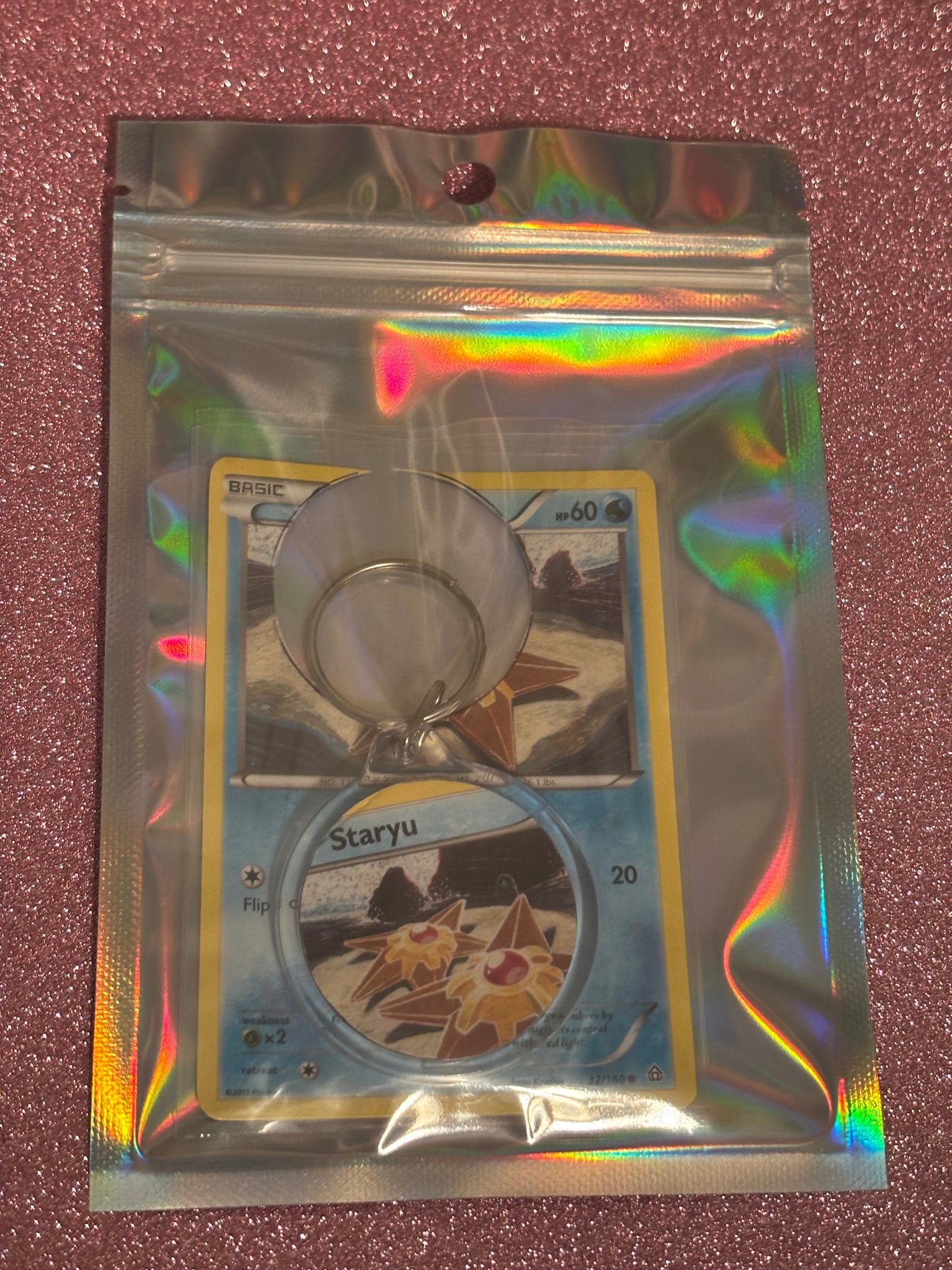 Staryu Collecta-Chain Circle Keychain