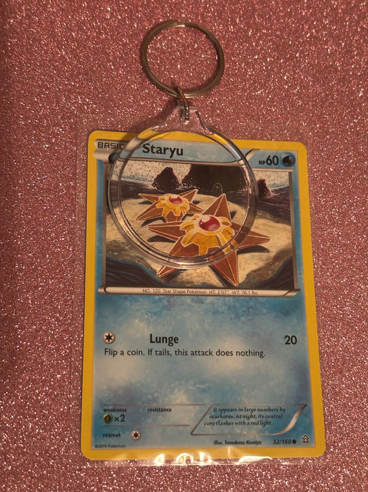 Staryu Collecta-Chain Circle Keychain