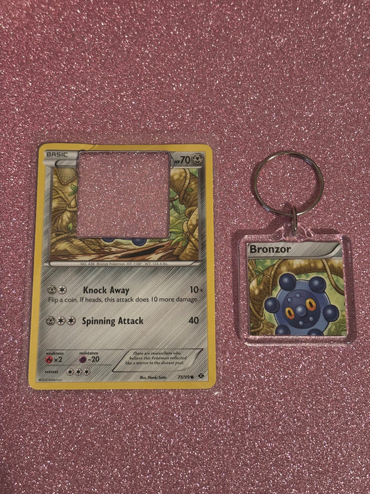 Bronzor Collecta-Chain Square Keychain