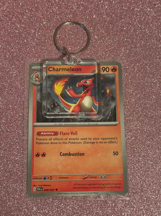 Charmeleon Collecta-Chain Square Keychain