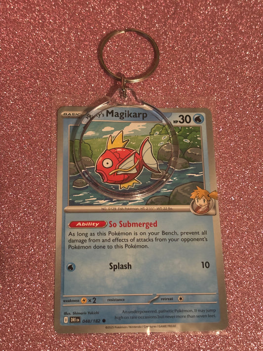 Misty’s MagiKarp Collecta-Chain Circle Keychain